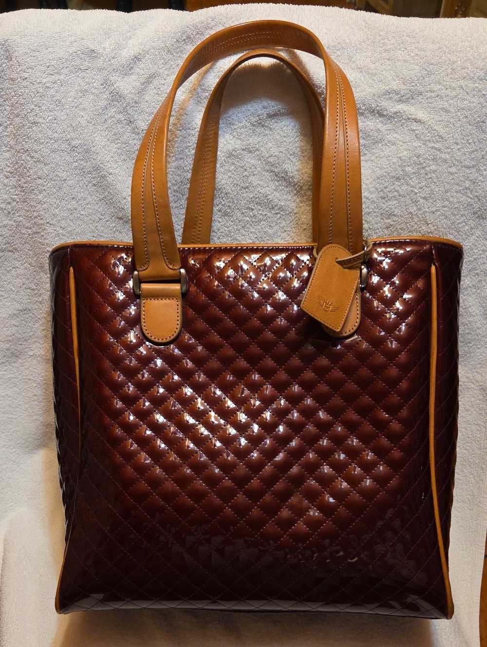 Consuela Candy Crush Classic Tote In Wine -Rare/Retired Item